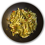 Pasta con broccoli e pomodorini