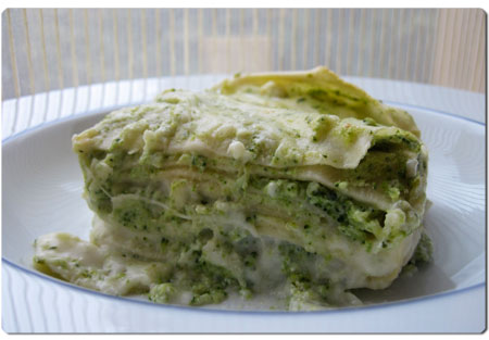 Lasagne con broccoli