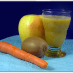 Succo di frutta: kiwi, mela, carote