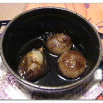 Cipolle borrettane in agrodolce (in cocotte)