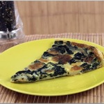 Torta salata con foglie di coste (tipo quiche)