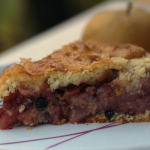 Torta di mele e amarene