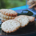 Cracker dolci e salati.