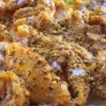Lumaconi con zucca, caprino e pistacchi.